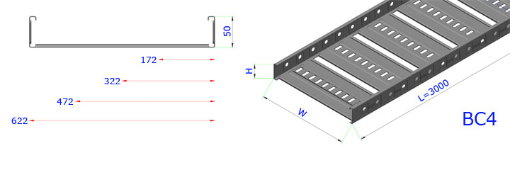 BC4-Ladder-Tray-Straight-Factory