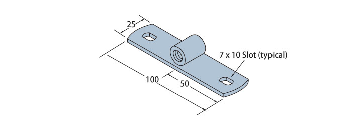 RHPC-Rod-Hanger-Mounting-Plate-Till salu