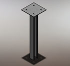Best Price for New Products Metal Steel Cable Trunking Size -
 Strengthening Ceiling Bracket – Besca Featured Image
